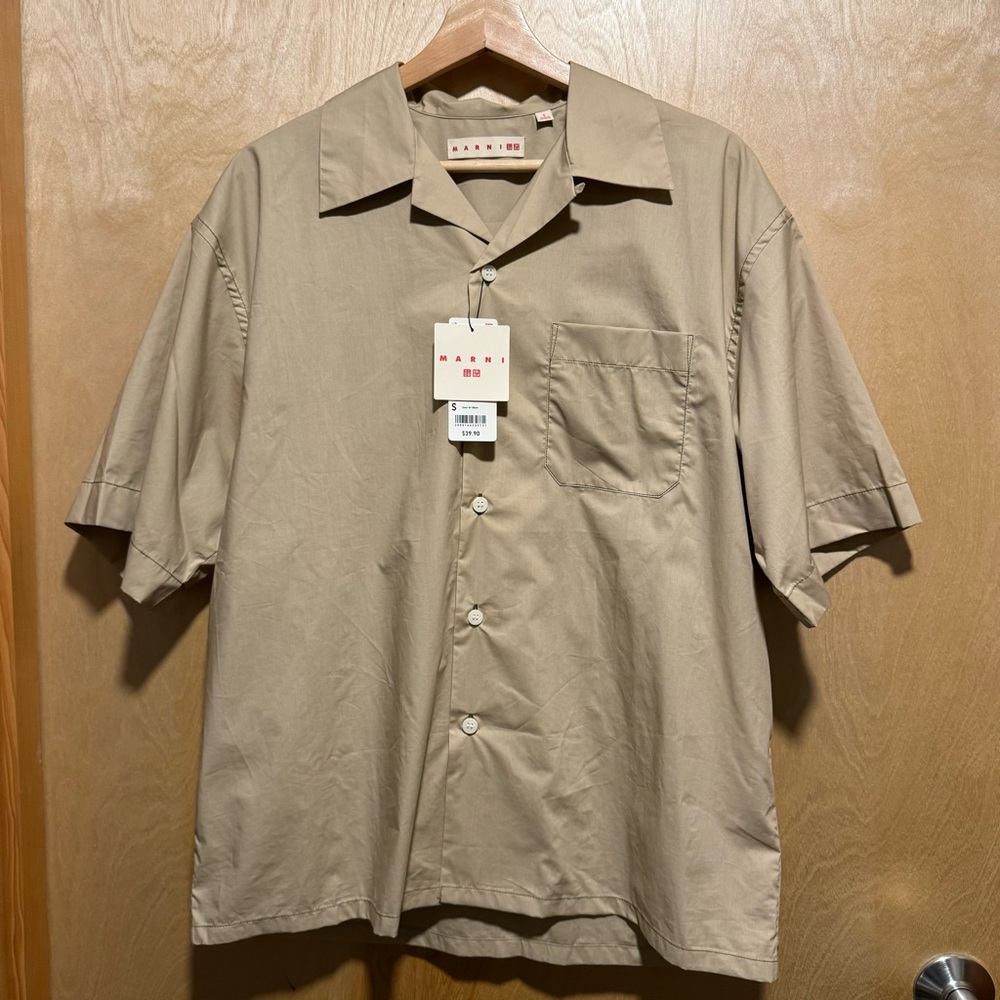 Uniqlo x MARNI Oversized Short Sleeve Shirt